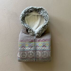 Vintage Mudd Sherpa Lined Hoodie